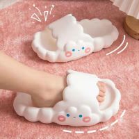 Kids Summer Sandals Cartoon Cloud Design Boy Slipper Girl Outside EVA Thick Bottom Non-slip Sole Casual Beach Home Slipper Shoes