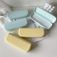 Simple Glasses Case Solid Plastic Sunglasses Glasses Box Hard Eyeglasses Case Reading Glasses Case Eyeglass Case 1pc