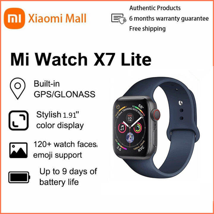 Xiaomi Waterproof Watch X7 Lite Built-in GPS Smart Watch for Android ...