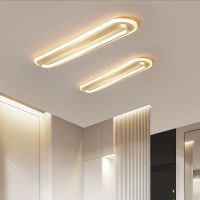 [COD] Aisle light modern minimalist home golden creative led balcony cloakroom porch corridor