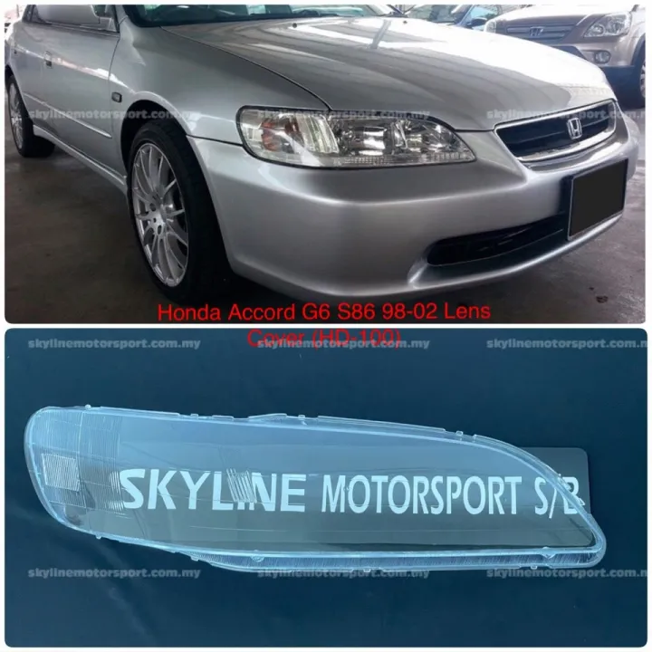 Honda Accord S86 G6 19992002 Head Lamp Lens Cover Lazada