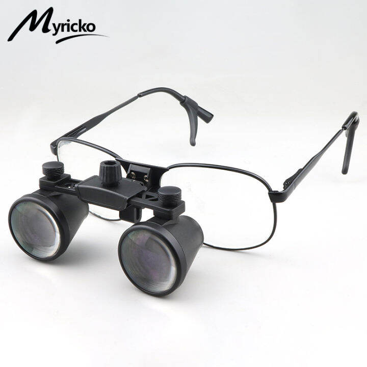 Dental Ultralightweight Loupes 2.5X 3.5X Optical Magnifier 320420mm