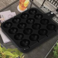 16 Holes Aluminum Takoyaki Maker Grill Pan With 4 Baking Pins Octopus Ball Plate Home Cooking Baking Forms Mold Tray