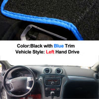 2021Car Dashboard Cover Dash Mat Carpet Cape For Ford Mondeo MK4 2007 2008 2009 2010 2011 2012 2013 LHD RHD Auto Sunshade 2 Layers