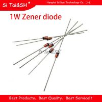 【CC】 100pcs 1W Zener diode DO-413V 3V3 3V6 3V9 4V3 4V7 5V1 5V6 6V2 6V8 7V5 8V2 9V1 10V 11V 12V 13V15V 1N4733A 1N4742A 1N4728A 1N4754A