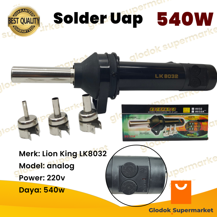 Solder Uap Analog Lion King LK8032 Solder Uap Portable LK 8032 Lazada