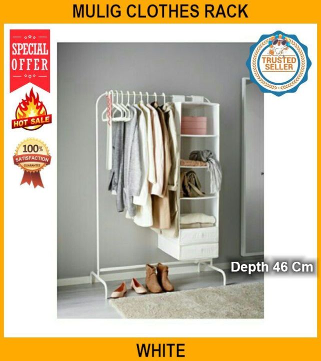 Mulig Clothes Rack White Lazada