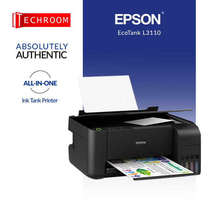 Epson EcoTank L3110 - All-in-One Ink Tank Printer | Print, Scan, Copy ...