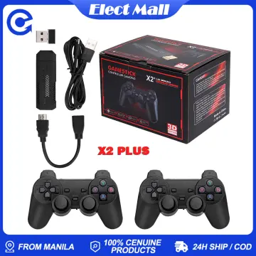 X2 4K Game Stick 128G 40000 Games Retro Game Console HD Video Console 2.4G  Wireless Controller For PSP PS1 GBA Birthday Gift