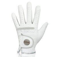 1pc Golf Stable Grip Gloves Micro Soft Fabric Breathable Long Lasting Durable with Magnetic Marker Replaceable