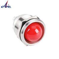 22/25/28MM Waterproof IP67 Metal LED Indicator Lights Ball Head Signal Lamp 3V 6V 12V 24V 48V 220V