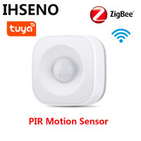 Ihseno Tuya zigbeewifi PIR Motion Sensor เครื่องตรวจจับอินฟราเรดไร้สายการรักษาความปลอดภัยสัญญาณกันขโมยสมาร์ทชีวิต APP ควบคุมเข้ากันได้