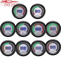 New 52mm Car Digital Gauge Air Fuel Ratio Meter PSI Boost/Water/Oil Temp/Pressure/Tachometer/EGT Gauge with LED Display Gauge