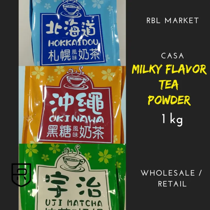 hot1fpcZxx8 Milky Flavor Tea Powder 1kg Milk Tea Supplies Boba hokkaido
