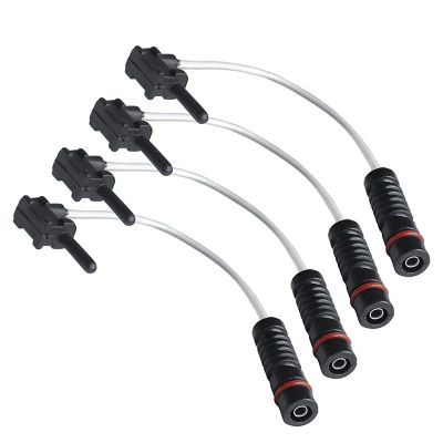 4Pcs 1405401217 Brake Pad Wear Sensor Kit, Front Rear Brake Pad Wear Sensor for Mercedes-Benz W140, W107, W124, W129