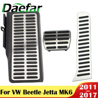 Car Foot Rest Pedals For VW Volkswagen Beetle Jetta MK6 2011 - 2017 Sports Fuel Brake Pads Clutch Pedal Cover Auto Accessories