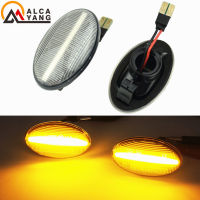 2Pcs แบบไดนามิก LED ด้านข้างไฟเลี้ยวไฟสัญญาณสำหรับ Benz Smart W450 W452 A-Class W168 Vito W639 W447 Citan