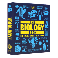 Original English version of the biology book DK Encyclopedia of biology Illustrated Encyclopedia of Human Biology series full color coated paper hardcover big ideas simply explained