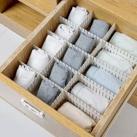 8pcs Plastic Drawer Separator Divider Partition Storage Organizer Underwear Socks makeup Clapboard Freely combine partition DIY