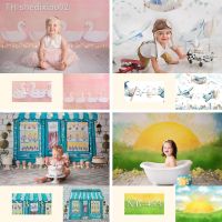 ✎ Newborn Baby Photography Backdrop Airplane Bar Background Studio Birthday Decoration Props Photophone