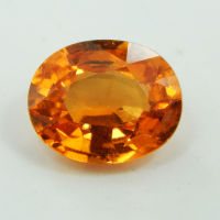 1.20 cts spessartine garnet gemstone/Fanta Orange Spessartine Garnet/Loose semiprecious Colored Gemstone/Oval Shape Spessartine Garnet