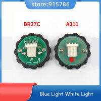 ปุ่มลิฟต์ 3 ชิ้น BR27C A311 ปุ่มกลมแสงสีฟ้าหรือแสงสีขาวแสงสีแดง 3 สาย 4Wire อุปกรณ์เสริมลิฟต์