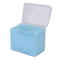 LIANGZHOU 1100pcs Plastic dental Picks สุขอนามัยช่องปาก2 WAY interdental Brush tooth Pick SP