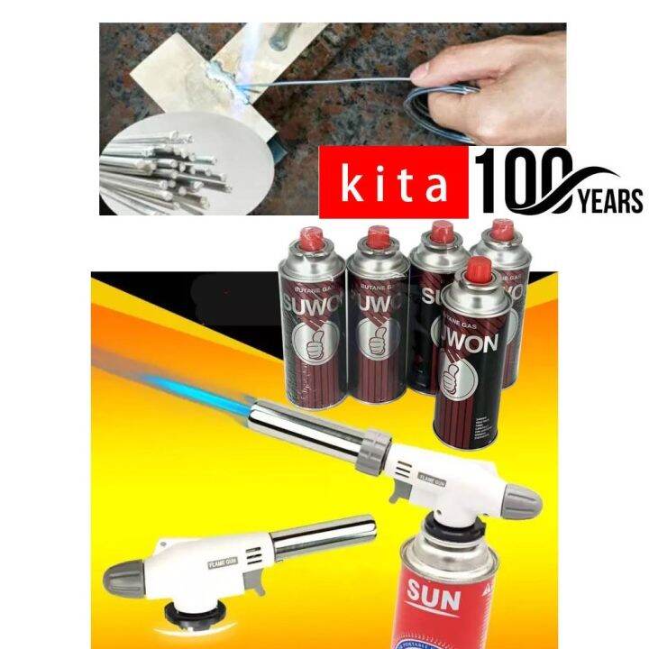 free Gas sylinder and aluminum welding rod)))) Multi Functional Gun