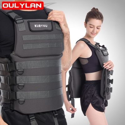 Oulylan New Large Buoyancy Life Jacket Adult Swimming Boat with Professional Fishing Lifesaving Portable Buoyancy Vest  Life Jackets