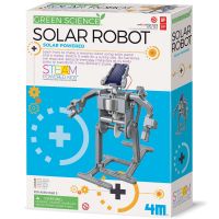 4M Eco Engineering - Solar Robot ชุดประกอบ หุ่นยนต์พลังงานแสงอาทิตย์ ช่วยให้เรียนรู้การทำงานของวงจรไฟฟ้า