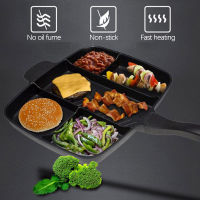 Multifunction Baking Tray Aluminum Alloy Square Baking Pan Non-stick Baking Dish Kitchen Breakfast Maker Bakeware 40 * 38 * 5cm