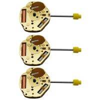 3X Quartz Watch Movement with Adjust Stem But Without Battery for 2 Pins for Japan Miyota GL20