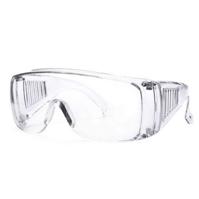 ช่องระบายอากาศป้องกันหมอกแว่นตาป้องกันแว่นตานิรภัยโปร่งใสสำหรับตาห้องแล็บ