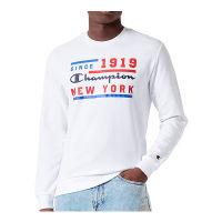 CHAMPION MEN - EU เสื้อสเวตเตอร์ผู้ชาย-ไซส์ยุโรป CREWNECK SWEATSHIRT  218556-WW001