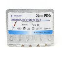 Instruments One System Blue Endodontics Files 25Mm R25-50สำหรับการเตรียมรากคลองไฟล์ NITI สำหรับ