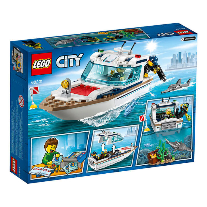 lego-lego-city-group-city-series-60221-sunshine-diving-yacht-small-particle-boy-building-block-toys