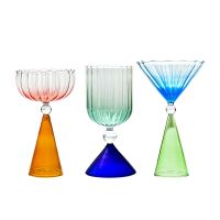 【CW】❦  Glass Cocktail Wine Cup Personality Goblet Shot Glasses Cups Dessert Drink Pudding Bowl