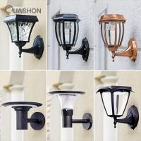 Solar Garden Decoration Outdoor LED Wall Light Street Outdoor Solar Panel Waterproof Sunlight Wall Lamps Solar Spotlights Outdoor Lighting