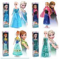 【Ready Stock】 ☊๑ C30 30 CM Frozen Snow Queen Elsa Anna Doll Princess Doll Toys Kids Gift