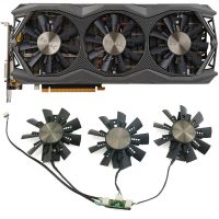 【CW】 NEW Original 87MM GA92S2U GTX 980Ti AMP GPU Fan，For ZOTAC 980 Ti 6GB AMP! Extreme、ZT-90505-10P Graphics card cooling fan