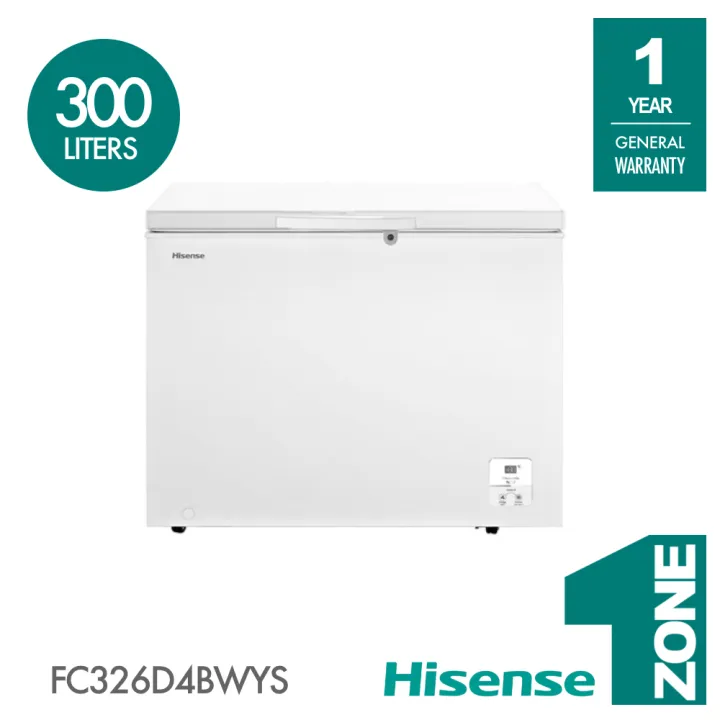 Hisense 8in1 Super Freeze 300L Chest Freezer Model FC326D4BWYS