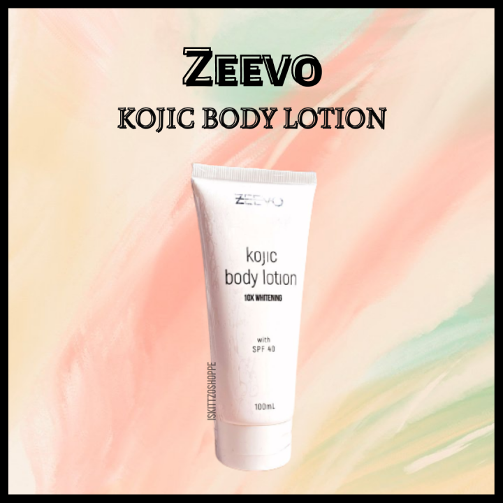 Zeevo Kojic Body Lotion 10x Whitening SPF40 Lazada PH