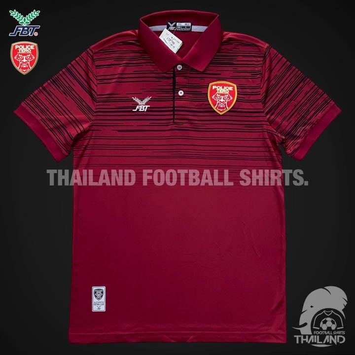 fbt-เสื้อโปโลสต๊าฟและนักเตะสโมสรโปลิศเทโร-เอฟซี-2018-สินค้าของแท้100