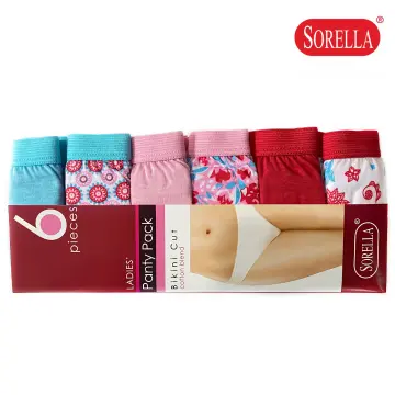 Sorella Ultra Low Cotton Spandex Panty 6in1