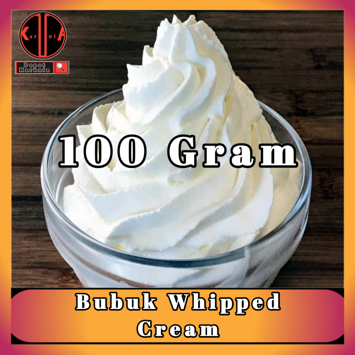 Whipped Cream Powder Whipping Cream 100 Gram Lazada Indonesia