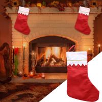 【CW】 Decorative Socks Candy Gift Bag Can Glow Temporary Gift Socks Christmas Socks