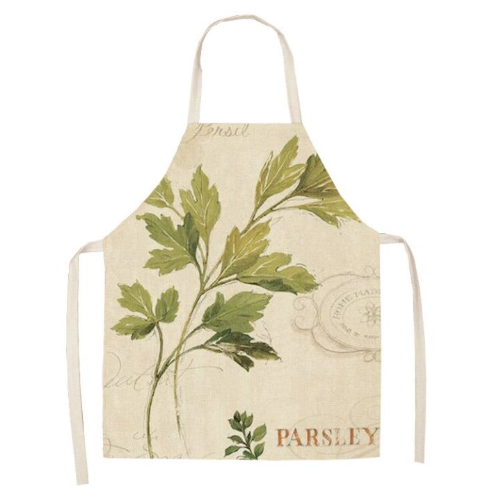 creative-floral-kitchen-apron-linen-aprons-home-cooking-waist-baking-coffee-shop-cleaning-aprons-kitchen-accessories-68-55cm