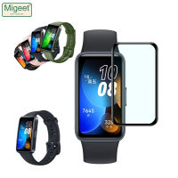 Migeet 2ชิ้น3D วงฟิล์มสำหรับหัวเว่ยเซรามิกโค้ง8ปกป้องหน้าจอสำหรับ Huawei Band 8 7 6ฟิล์มบาง