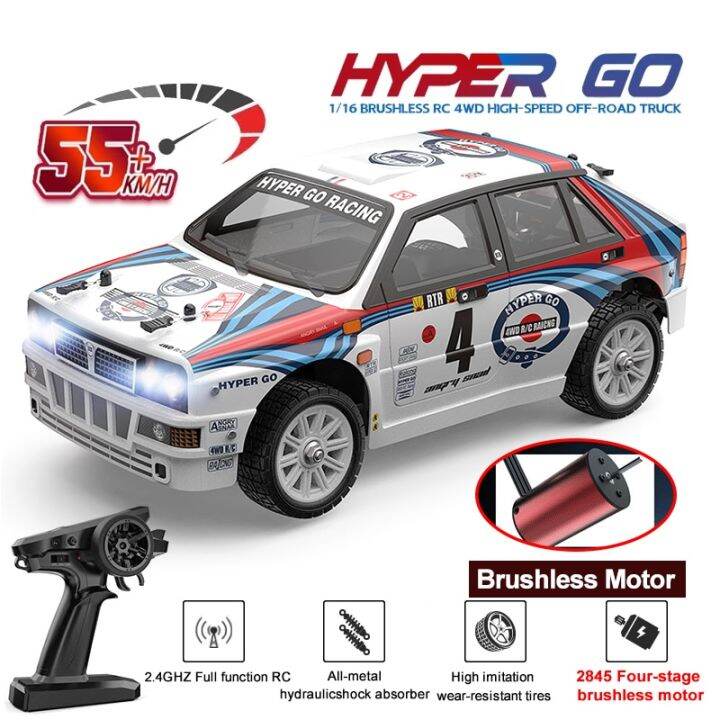 MJX Hyper Go 14301 14302 1:14 Brushless RC Car 4WD Remote Control Off ...