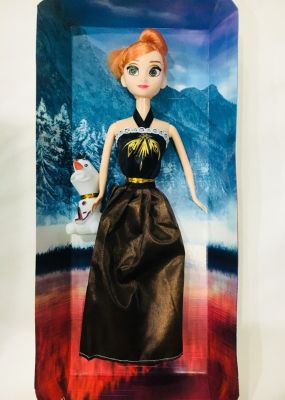 ตุ๊กตาเจ้าหญิงแอนนา Frozen สูง 28 เซนติเมตร พร้อมโอลาฟบีบมีเสียง